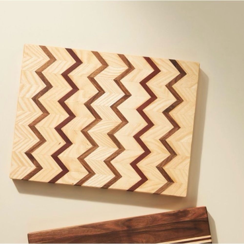 Anthropologie Zembu Wood Cutting Board